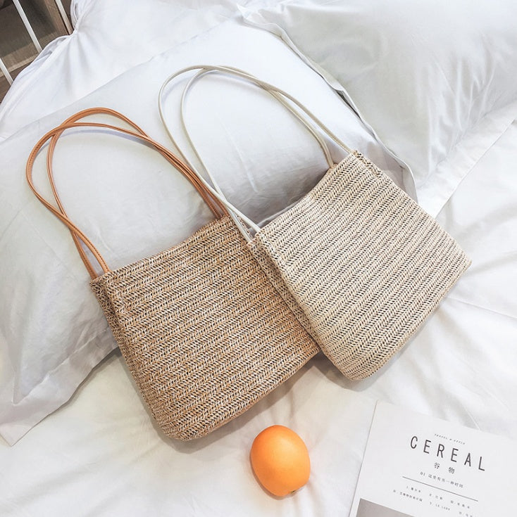 
The Capri — Real straw, woven for the shore.