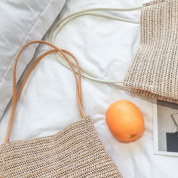 
The Capri — Real straw, woven for the shore.